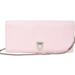 Christian Dior Pink Diorama Wallet on Chain